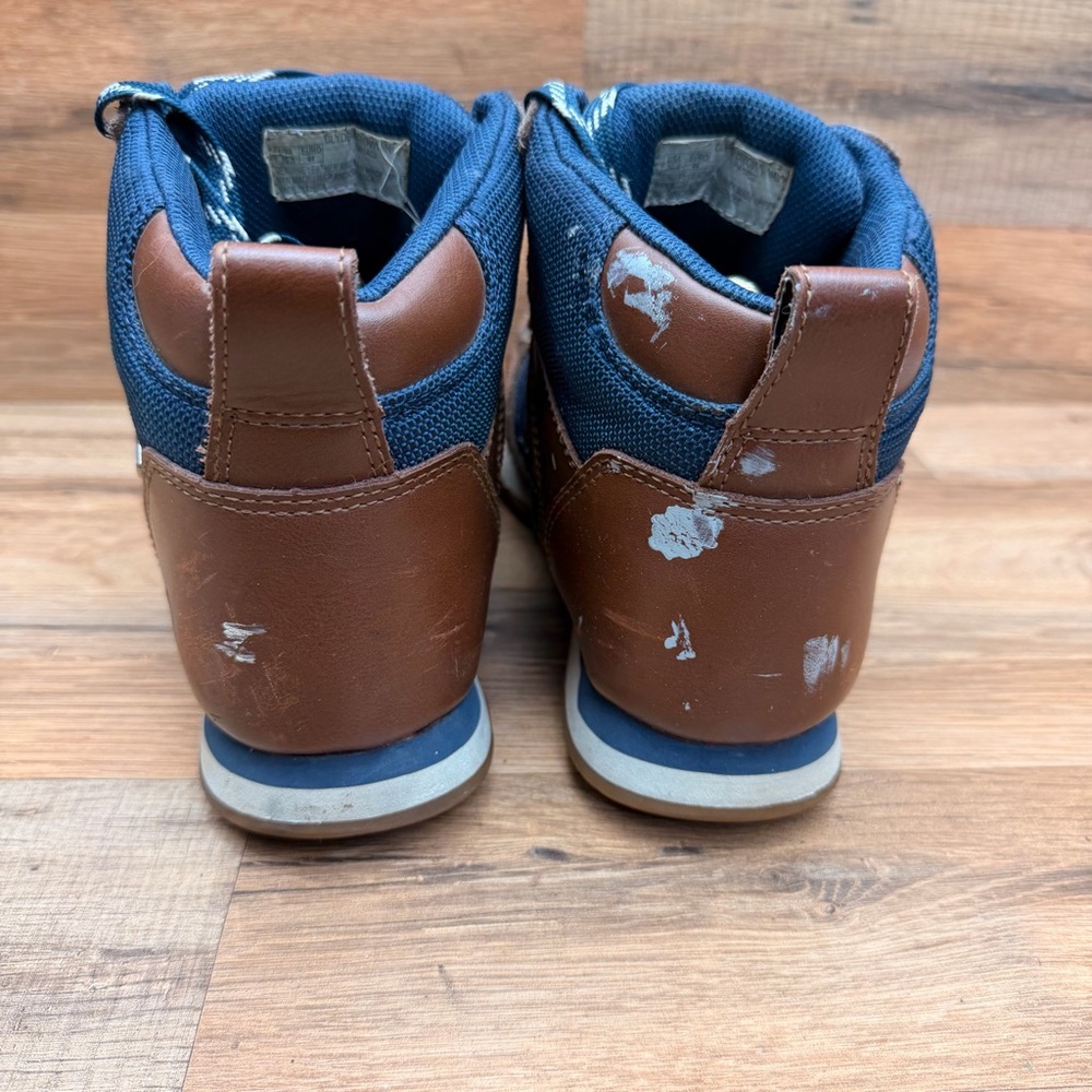 Forsake Men's size 10.5 Clyde Hiking Boots Blue and Brown - Picture 5 of 9